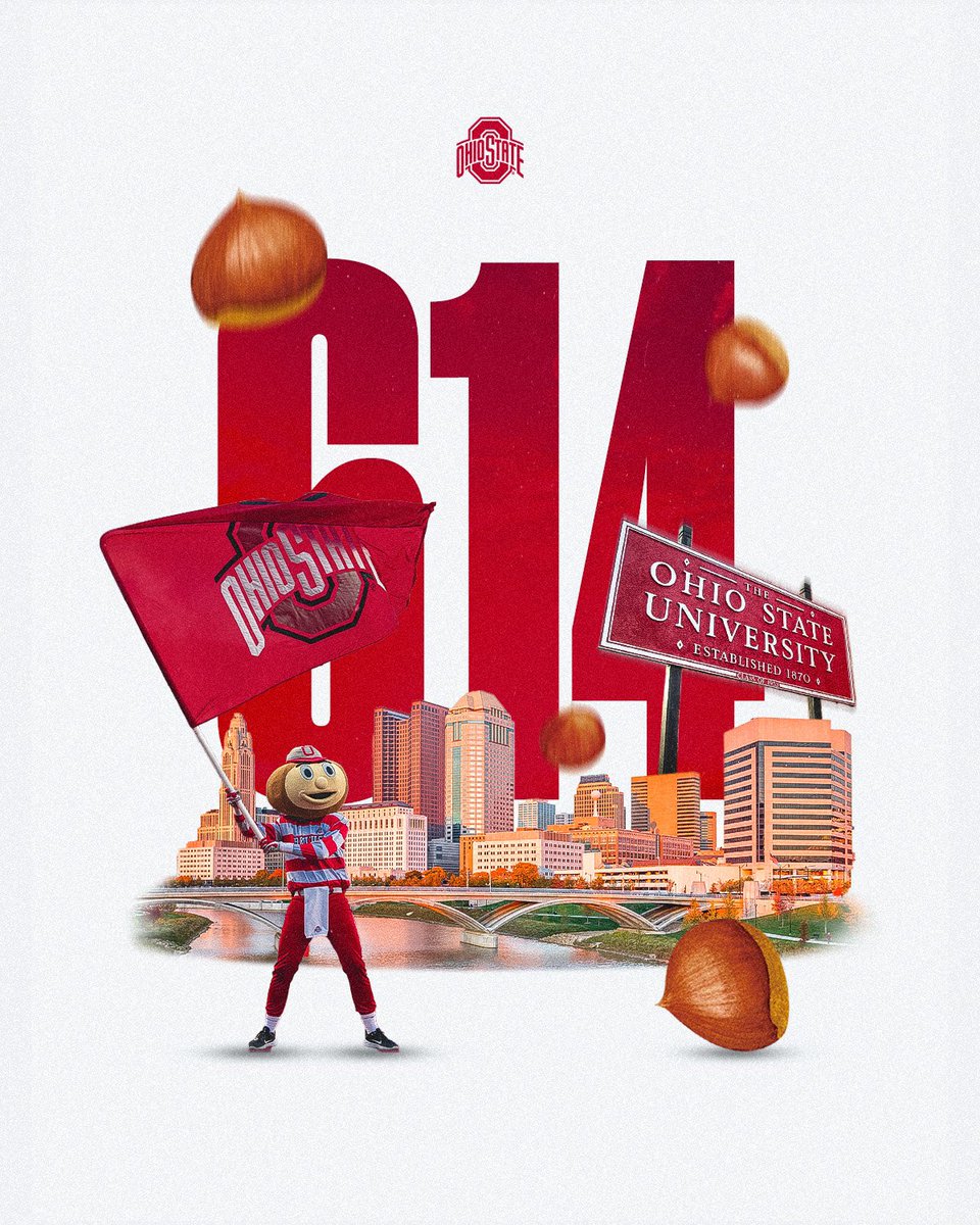OSUBlockie's tweet image. Happy #614Day!