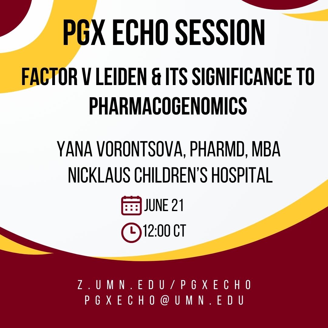 pgxecho's tweet image. #pgx #pharmacogenomics #projectecho #pharmacy