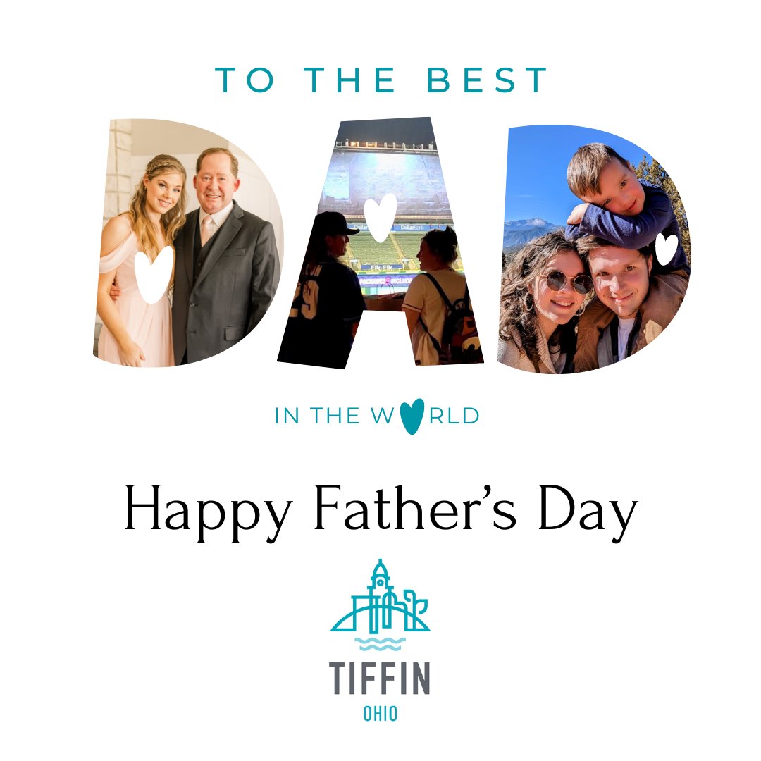 "Lately all my friends are worried they're turning into their fathers. I'm worried I'm not."
- Dan Zevin
Happy Father's Day, Tiffin.
