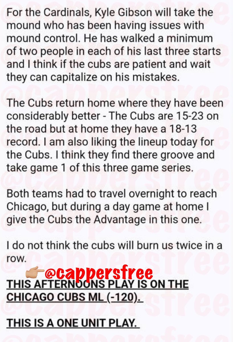 CAPPERS FREE tweet media