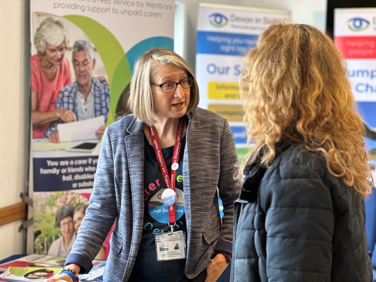 DevonInSight's tweet image. We held a hugely successful Living Well with Sight Loss Event in North Devon Yesterday at the Westward Ho! Baptist Church.
A very busy day talking to clients who came to meet the Devon in Sight Team and many of our colleagues across the sight loss sector.
bit.ly/4cnV5Sf