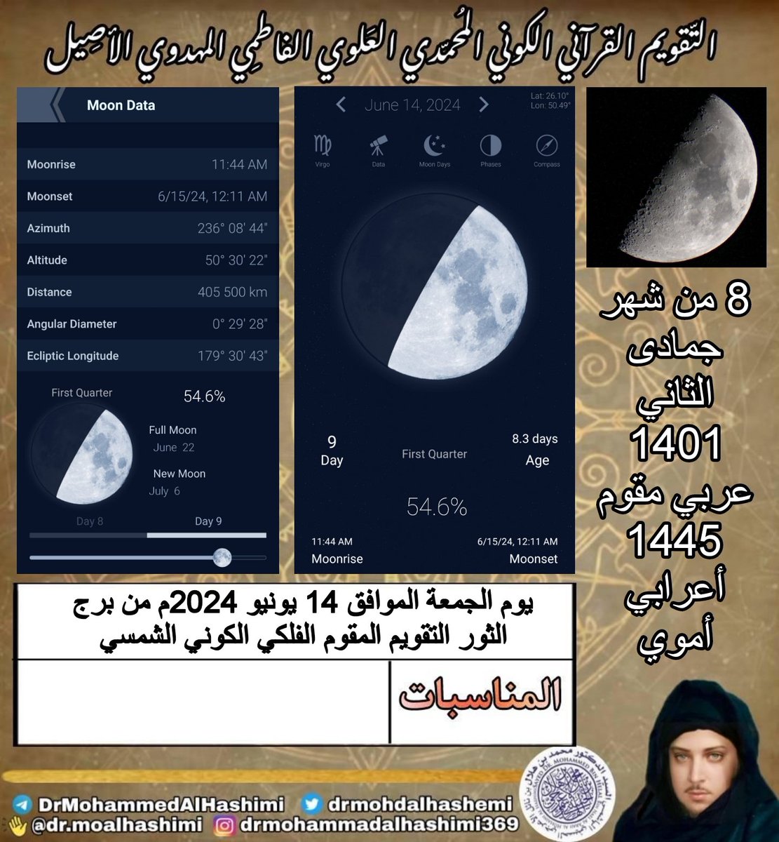 Quran_Calendar's tweet photo. الجمعة 8 جمادى الثاني 1401 عربي مقوم https://t.co/JdMPj4bzgh