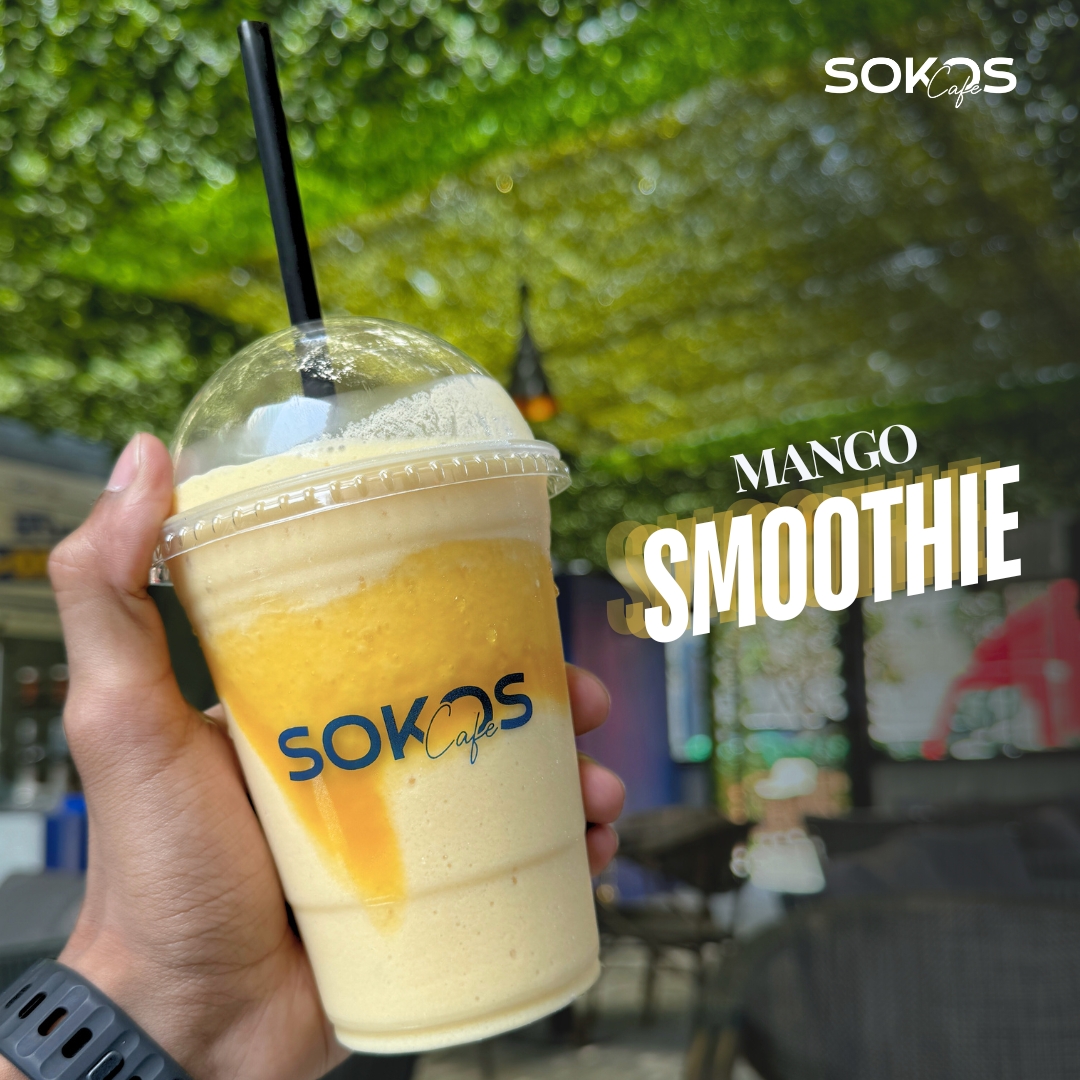 Sip into summer with our refreshing Mango Smoothie! Come try it today! 

CALL 04 321 8345 - BOOK WITH US TODAY

📍Location in the Bio link

#SokosCafe #MustVisitCafe #MangoMagic #SummerSips #SmoothieLove #TropicalTreat #RefreshingDrink #MangoMania