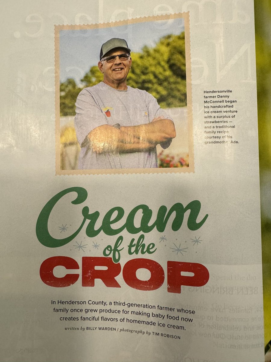 PresLeatherwood's tweet photo. Love seeing Hendersonville, NC City Government on the cover of Our State Magazine! Who doesn’t love The Ice Cream Trail!
#ourstatemagazine #828isgreat #icecream https://t.co/UH0uzFVx8e