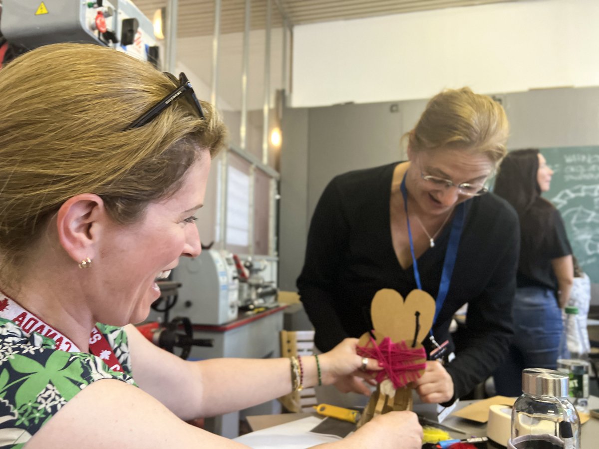 The Tinkering Studio (@tinkeringstudio) on Twitter photo What better setting for creating a culture of collective creativity than <a href="/kersnikova/">Kersnikova</a>, a true art + science space?! Thanks for hosting our #Ecsite2024 preconference💖
Such a joy to collab with <a href="/CabaretMT/">Cabaret Mechanical Theatre</a> @AmosLightnin <a href="/CTScienceCenter/">Connecticut Science Center</a> <a href="/TTExperiment/">Tom Tits Experiment</a> <a href="/smartinseb/">Sebastian Martin</a> <a href="/steph_muscat/">Steph Muscat</a> ✨ What better setting for creating a culture of collective creativity than <a href="/kersnikova/">Kersnikova</a>, a true art + science space?! Thanks for hosting our #Ecsite2024 preconference💖
Such a joy to collab with <a href="/CabaretMT/">Cabaret Mechanical Theatre</a> @AmosLightnin <a href="/CTScienceCenter/">Connecticut Science Center</a> <a href="/TTExperiment/">Tom Tits Experiment</a> <a href="/smartinseb/">Sebastian Martin</a> <a href="/steph_muscat/">Steph Muscat</a> ✨