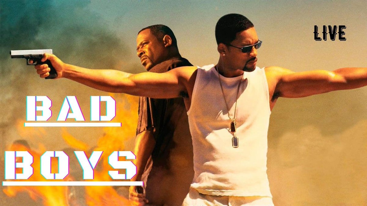 🚨 🎶BAD BOYS, BAD BOYS 🎶🚨

Retour sur les 2 autres flics a Miami 
En direct dès 21h chez <a href="/MisterCulte/">Nicolas Doziere</a>  ce Soir.
 Je serais en guest avec <a href="/the_afrogeek/">The AfroGeek 🇬🇦 🇫🇷</a> et <a href="/ComedienDu/">Passion Du Comédien Présente...</a> 
Lien; youtube.com/live/sY7Ai8SH9…

#BadBoys
#rideordie 
#willsmith 

Like&amp;Rt🔴🟢