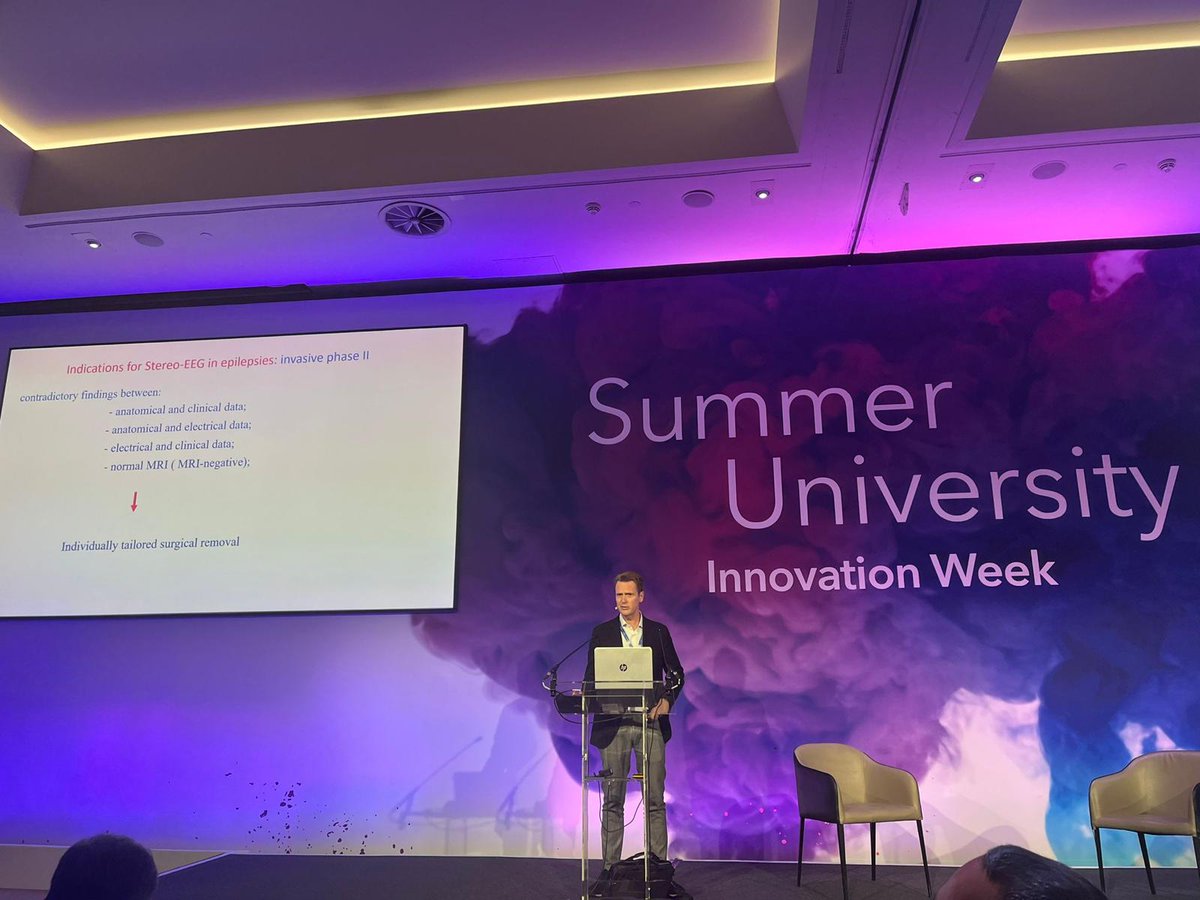 Un privilegio tener a Marcelo Budke <a href="/BudkeMarcelo/">Marcelo Budke</a> como neurocirujano en nuestro equipo de epilepsia. Ahora compartiendo su experiencia con la ablación laser y la Estereo-EEG  en esta "Innovation Week" en Londres.
#pediatric #innovations #surgery #epilepsy