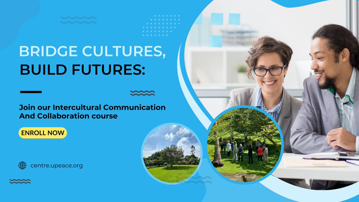 Unlock the keys to effective multicultural teamwork with our workshop at #UPEACE! 🌍 📅 July 12-13, 2024 ⏰ 9 AM – 4:30 PM Learn more and register here: bit.ly/InterculturalU…