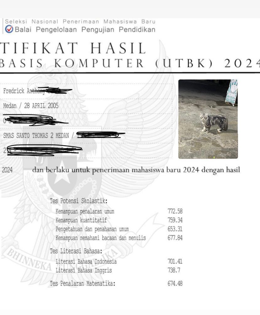 drickmiguelll's tweet photo. thank u perjuangan 2 tahunnya UI, tahun ini masih gagal  bergabung keluarga besar tekdus 24. Tapi aku gaakan pernah menyerah sampai dapat kata selamat darimu🔥
btw rata rataku 710 ketolak Tekdus UI
 #studytwt #studyacc #gapyear #ambistwt #AMBISVERSE #utbk2024 https://t.co/wz1jADnEqM