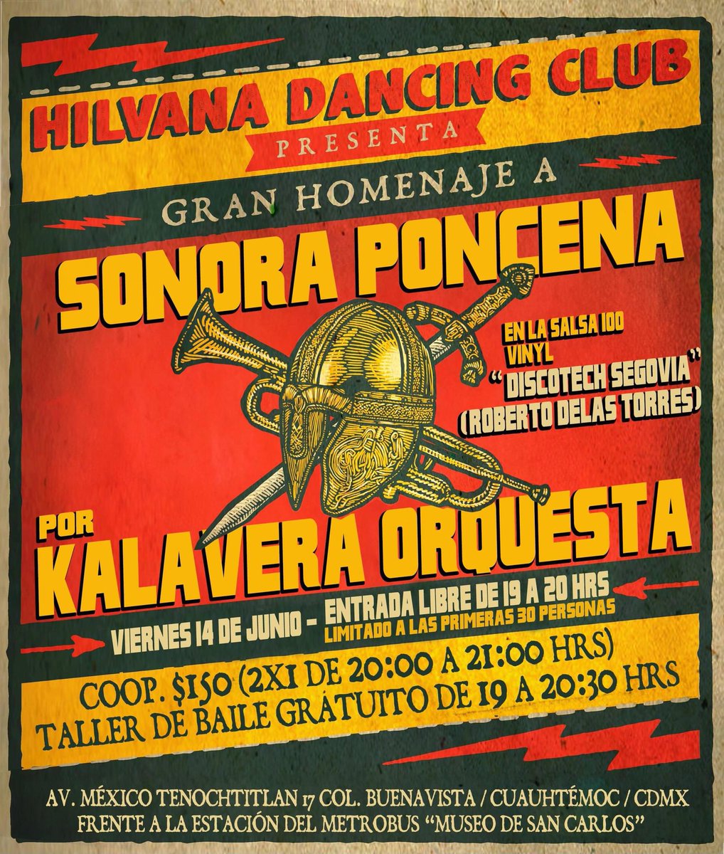 UzzoIsmael's tweet photo. Por si tienen ganas de ir a echar un buen bailongo https://t.co/ERw0kEL4RM
