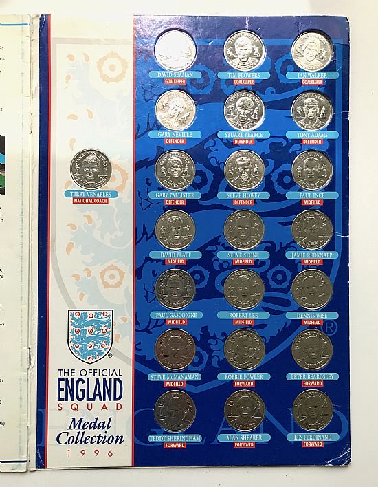 Who remembers collecting the Euro ‘96 coins?! 🙋‍♂️ #euro2024