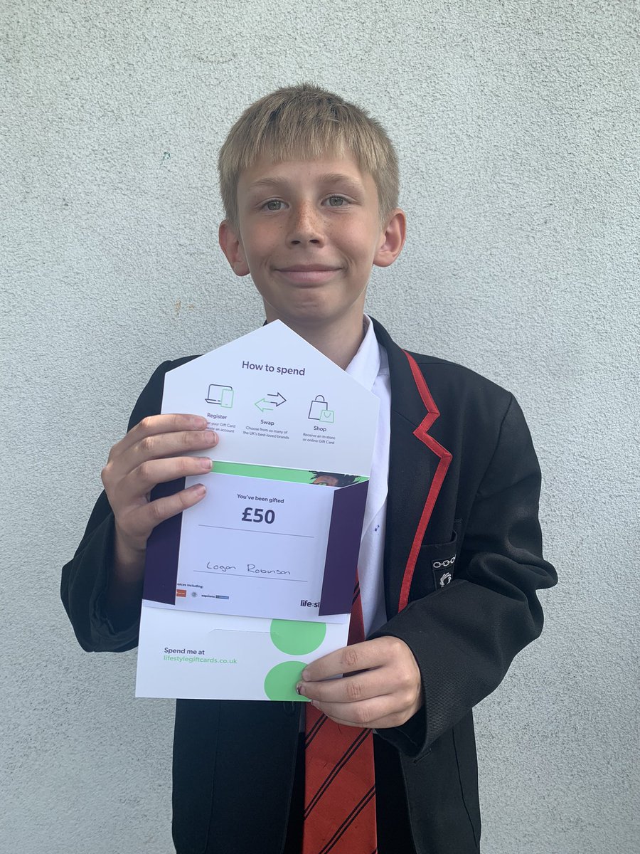 Another #FabulousFriday is here! And this week our attendance prize draw winners are Logan Robinson and Evie Jones! Super well done on your attendance, and remember… if you want to win… get yourself in! 💪🏻👏🏻