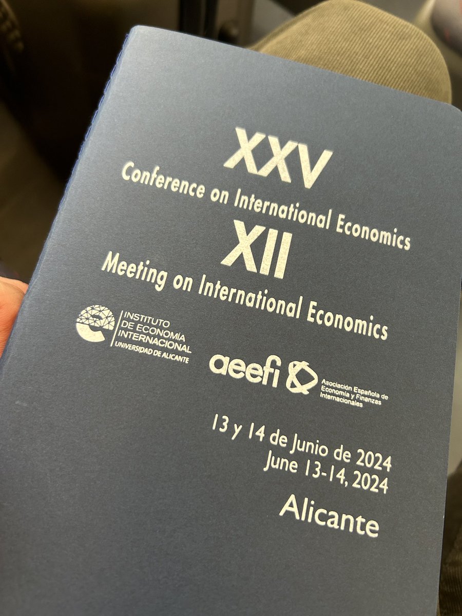 FraFerla's tweet photo. Two days among economists and palm trees, what else? @aeefi_23 #CIE2024 https://t.co/1N7dAp0qeL