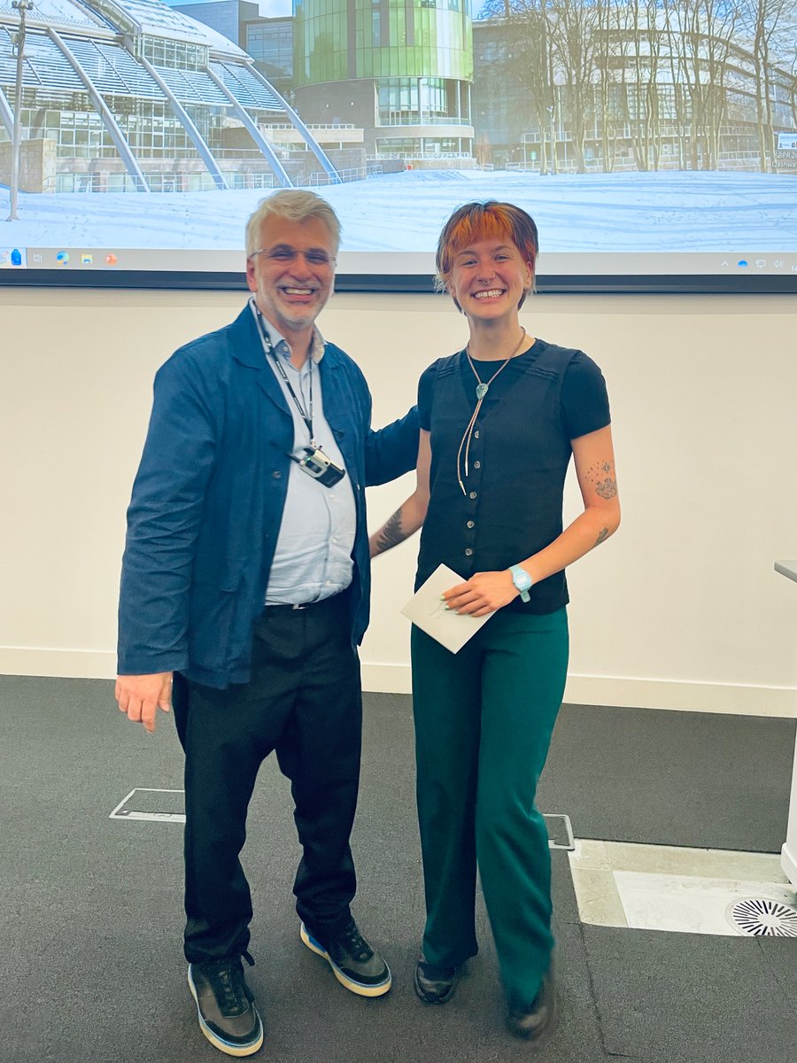 And finally, the New Investigator Award of #SBPR2024 goes to Holly Whitcomb. Bravo!