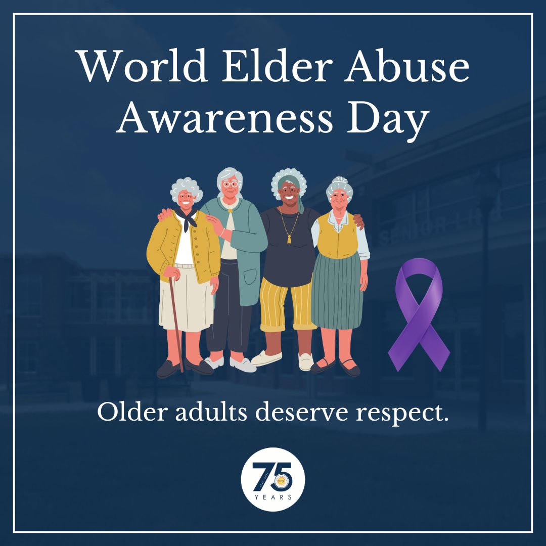 Today, the Durham Center for Senior Life honors World Elder Abuse Awareness Day. 

If you suspect an older person is being abused, report what you see to an authority.   Learn more about elder abuse at nia.nih.gov/health/elder-a…