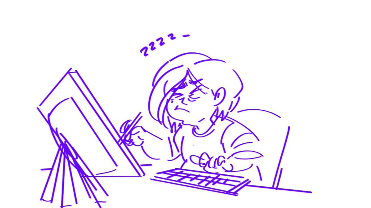 Trying to work after getting up at 6am for the gym.