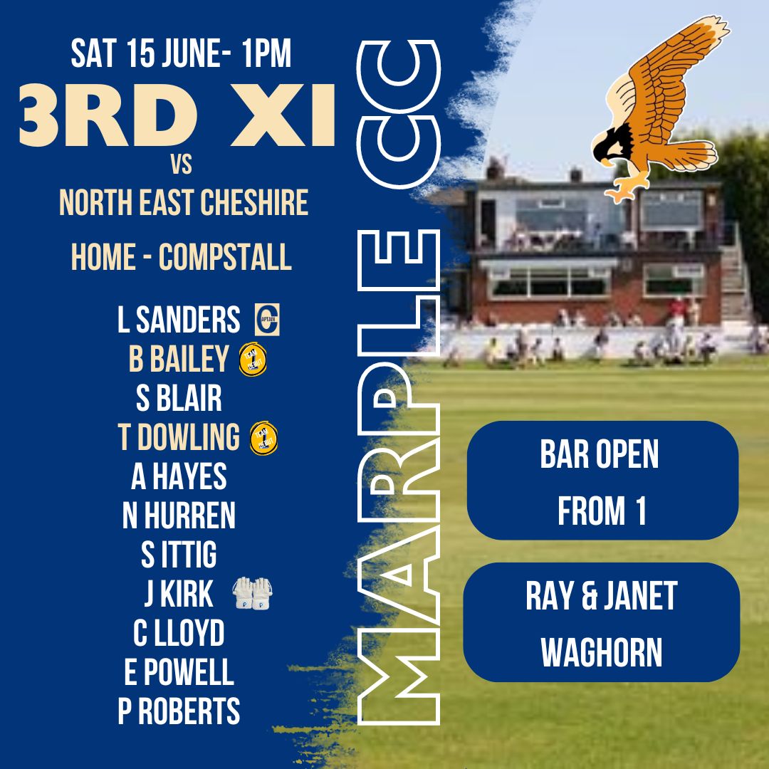 marplecc's tweet image. Saturday&apos;s teams - Thank you to Julie &amp;amp; Alan Gee and  Ray &amp;amp; Janet Waghorn for sponsoring the matchballs
