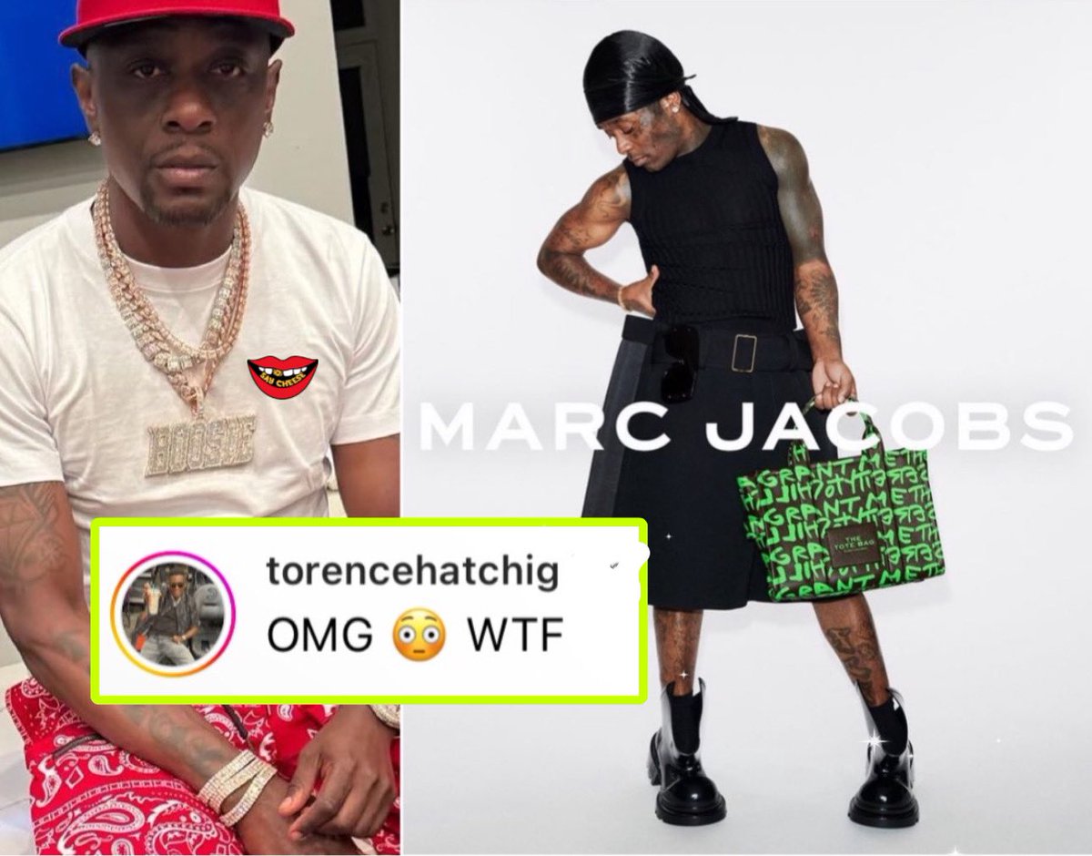 SaycheeseDGTL's tweet photo. Boosie reacts to Lil Uzi Vert's pictures from his photoshoot: “OMG WTF” https://t.co/NmL2GizON3