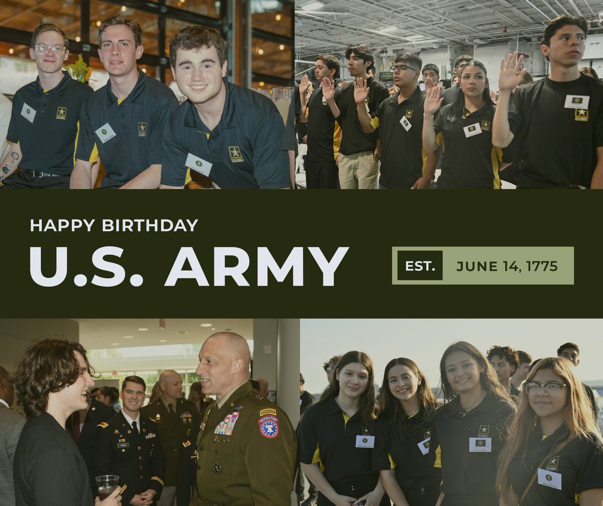 Today marks the 249th year of strength, honor, and service to our nation from the <a href="/USArmy/">U.S. Army</a>.

OCS is proud to honor and support these future Soldiers on their journey. Join us in saluting the Army's rich history and promising future, and to the heroes past, present, and future.