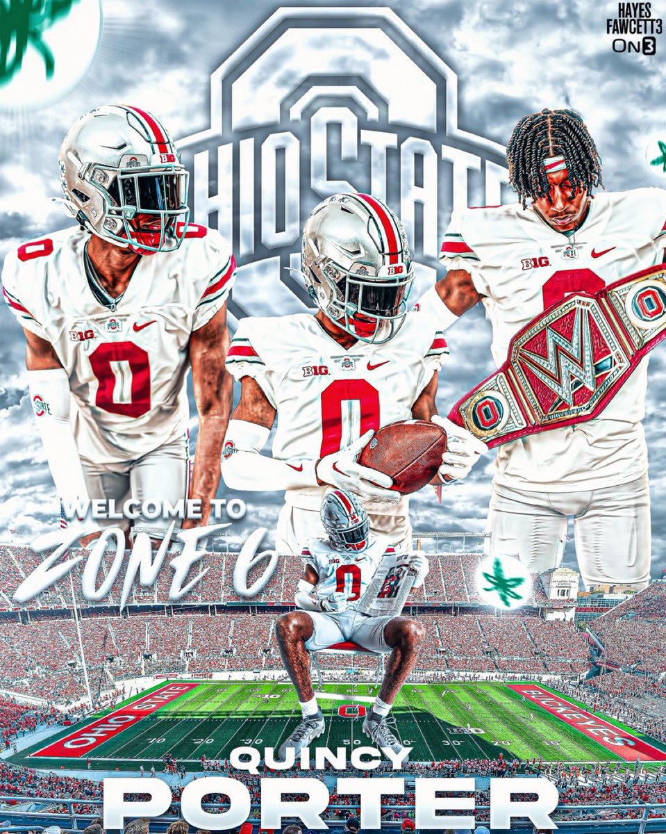 BarstoolOSU's tweet photo. BOOM‼️‼️ 2025 WR Quincy Porter has Committed to Ohio State🙏
@Hayesfawcett3 @QuincyPorter18 @brianhartline https://t.co/9PQbCcPh8L