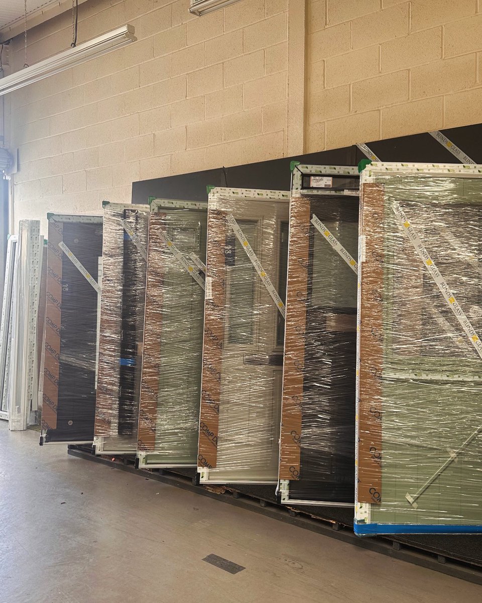 Well, we’re ready for Saturday morning delivery to installers spread across Coventry &amp; Warwickshire, come to the showroom to design your door or if you’re trade installer then why not ask us about our pricing portal, instant quotes and ordering tool 

#supplychainbetter