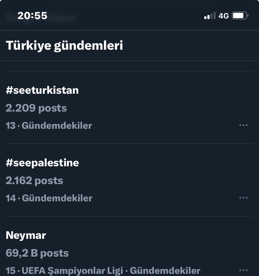 Gündeme girmişiz daha seri olalım ben yedeğe geçiyorum 

Ses verin!

Filistin ve Doğu Türkistan'dan başka gündem kabul etmiyoruz...

#seepalestine
#seeturkistan