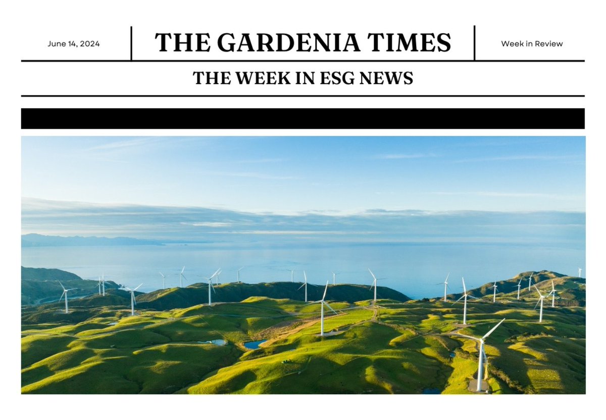 The Week in ESG

🌐 <30% of companies ready for ESG assurance requirements
tinyurl.com/4pnzk3ez

📑  74% still using spreadsheets for data collection
tinyurl.com/yz4pj4uk

🏢  Goldman Sachs ex-MD teams up with Linklaters decarbonise the supply chain 
eu1.hubs.ly/H09HF3S0