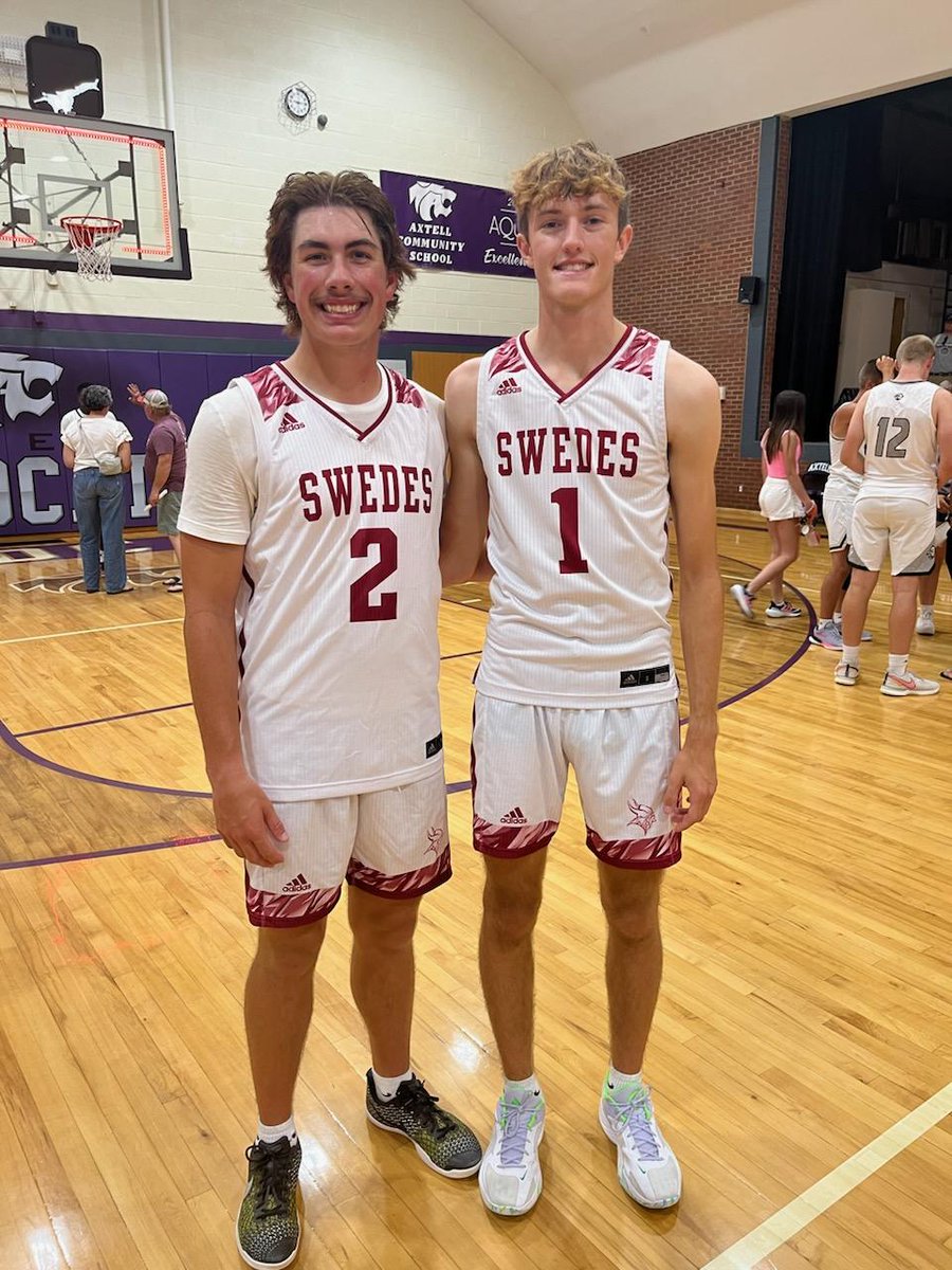Great to see these two play one more time! <a href="/kooper_koehn/">Kooper Koehn</a> <a href="/trey_stevens11/">Trey Stevens</a> 
SwC gets the win 65 61! #Earned #Relentless       <a href="/GBurgSwedes/">Gothenburg Public Schools</a> <a href="/SwedesAD/">Gothenburg Activities</a>