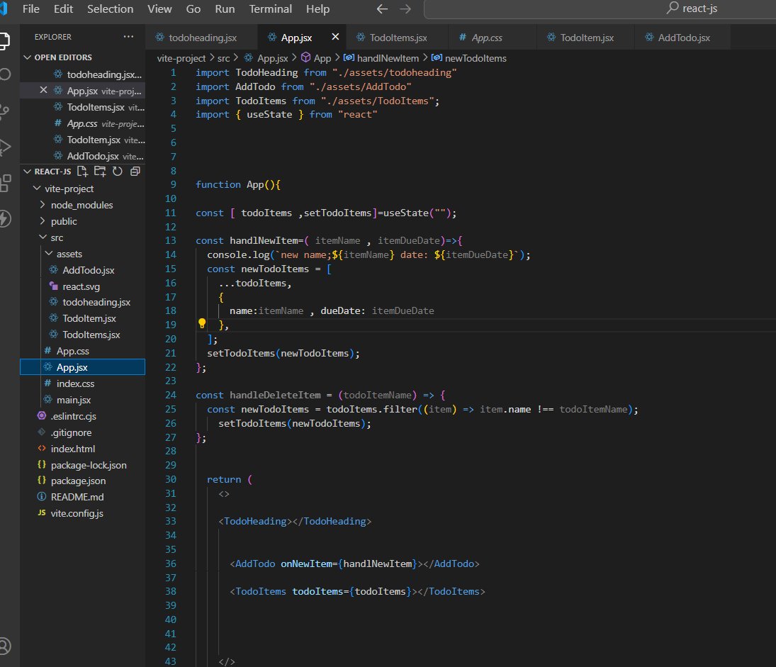 JamgadeUday's tweet image. Day 17: React #100daysofcodingchallenge
✅ try to create first mini project with React.js
#webDevelopment #ReactJ #Html #learnInPublic #BuildinPublic #Connect #LetConnect #javascript