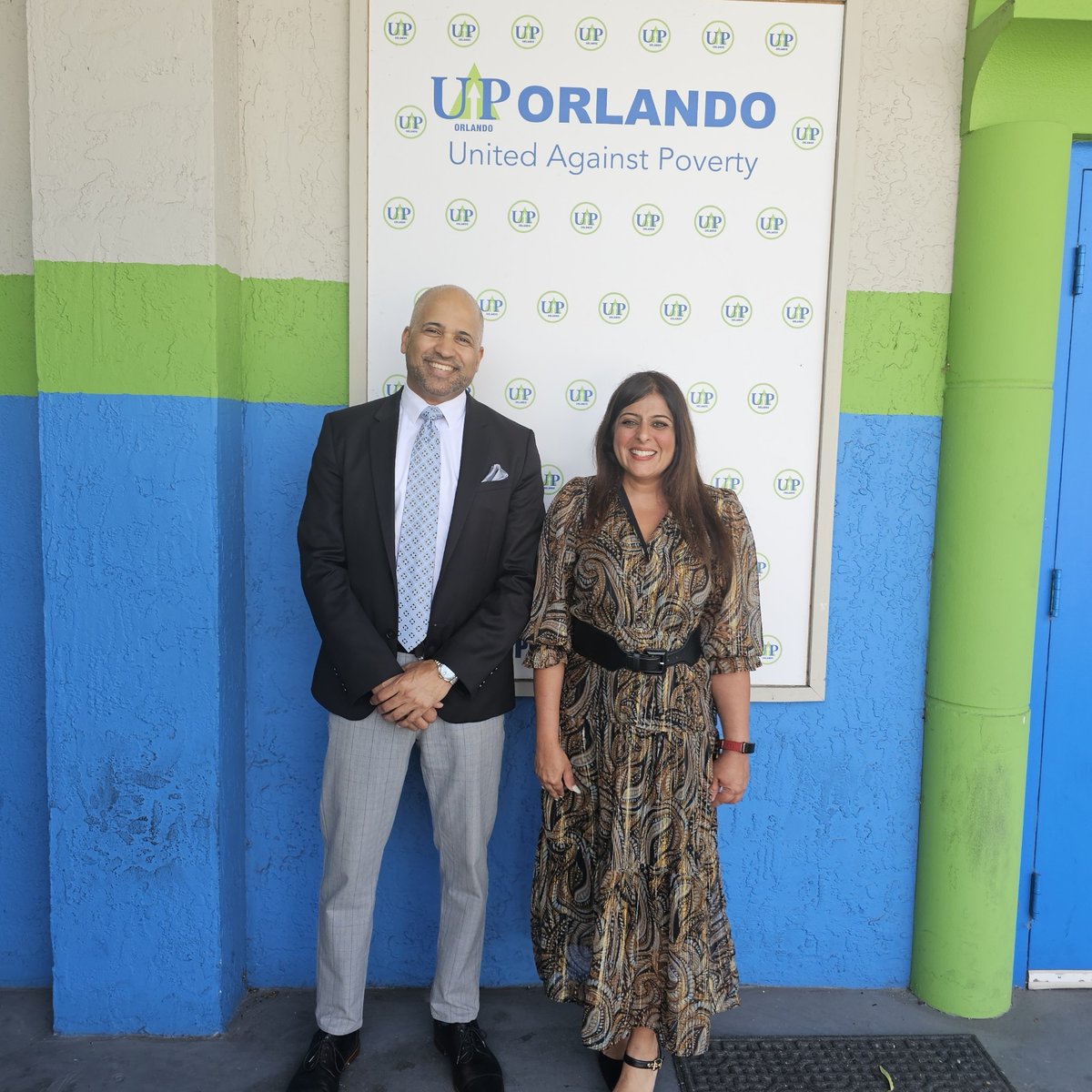 Thank you, Naveed from Bank of America! We enjoyed having you tour our UP Orlando campus and hope you come back soon! #UPOrlando #liftinglives