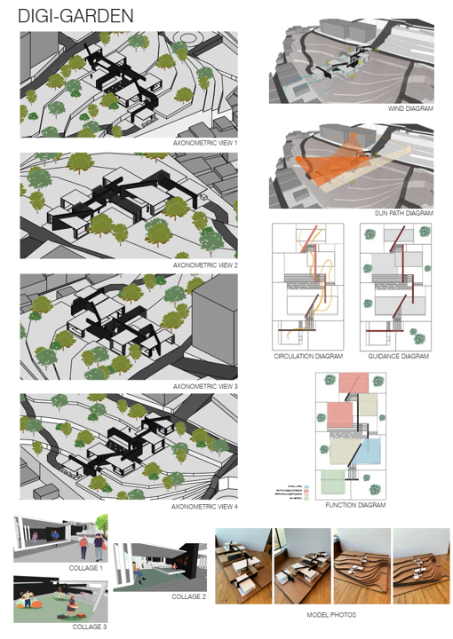 portfolio_yu's tweet photo. 2023-2024 yılı Bahar dönemi, 1. Sınıf ARCH 1120 Mimarlıkta Temel Tasarım II Stüdyosu “Co-Living Design” konulu final projesi:  

“Digi-Garden”  

Tasarımcı öğrenci: Muhammet Emir Şengül 
+ 
#YUportfolio #YaşarMimarlık #TemelTasarım #BasicDesign https://t.co/Zd1fqMClqW