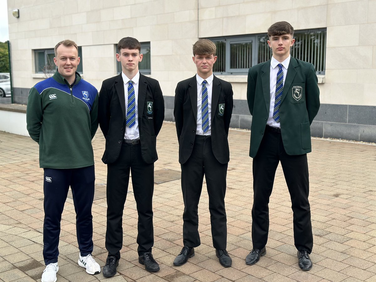 Well done to footballers Calum Anderson, Jake Drennan and Ollie Peoples, each of whom have been selected onto the Co. Down U16 Premier Section Team for the SuperCupNI ‘24 Tournament, which takes place this July.

Congratulations to all three boys on this impressive achievement!