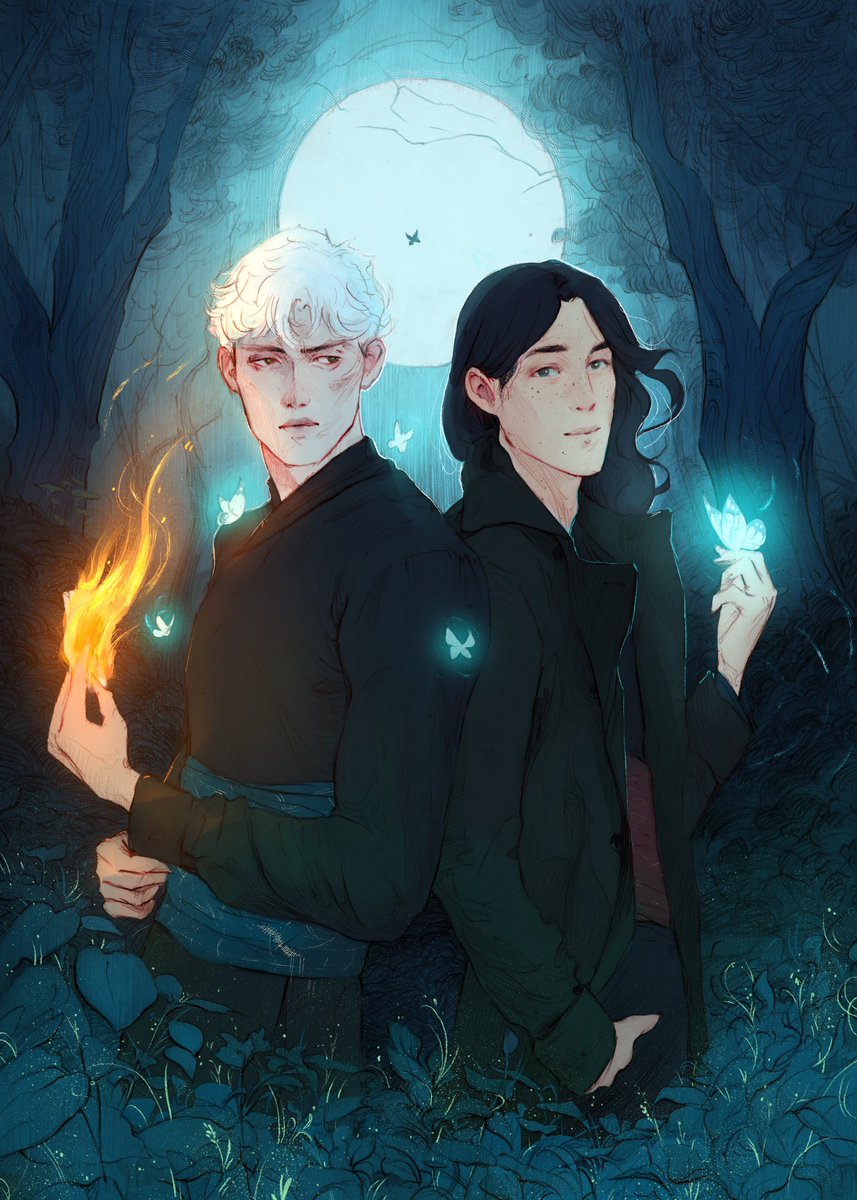 Leo and Grimm🦋🤍🦋

(Illustration created for Maiga Doocy’s The Wildersong trilogy)