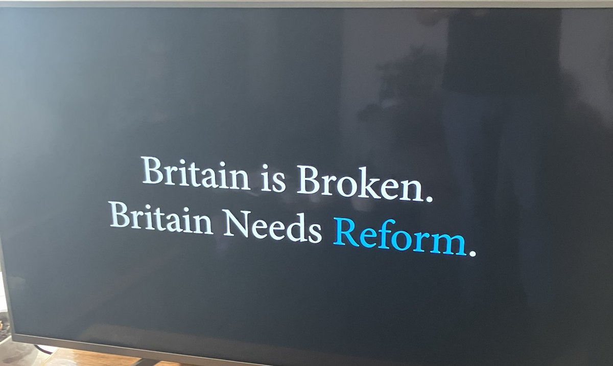 It was Nigel wot broke it!