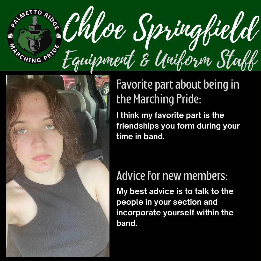 2024 Marching Pride Officer Spotlight, Adam Mosley and Chloe Springfield