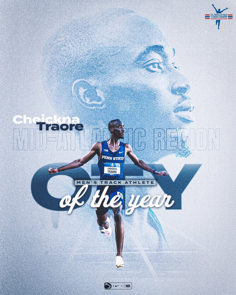 Penn State Track & Field/Cross Country (@pennstatetfxc) on Twitter photo He’s really HIM😤
<a href="/traoxe/">Cheickna Traore 🇨🇮</a> earns USTFCCCA Mid-Atlantic Region Men’s Outdoor Track Athlete of the Year recognition following his 200-meter national title🥇
#WeAre | #PSUTF He’s really HIM😤
<a href="/traoxe/">Cheickna Traore 🇨🇮</a> earns USTFCCCA Mid-Atlantic Region Men’s Outdoor Track Athlete of the Year recognition following his 200-meter national title🥇
#WeAre | #PSUTF