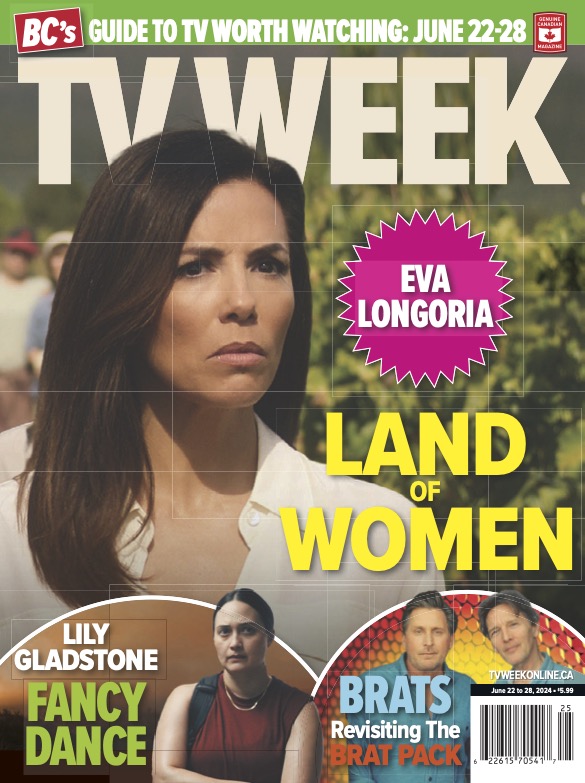 tvwmag's tweet image. Our latest issue is on sale now: @EvaLongoria talks new @AppleTV series #LandOfWomen, #LilyGladstone on her new film #FancyDance, #AndrewMcCarthy revisits the 1980s #BratPack &amp;amp; more