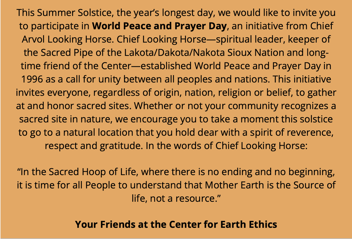 Center for Earth Ethics tweet media