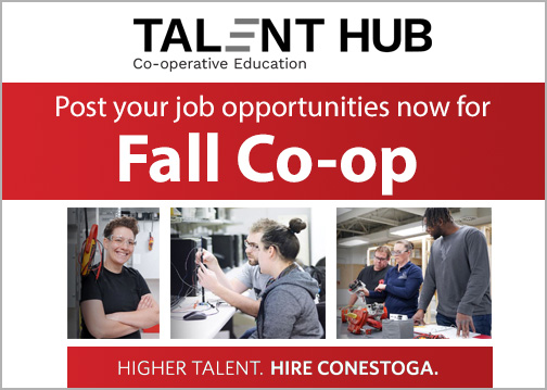Post your co-op job for the fall 2024 work term (September to the end of December)
conestogac.on.ca/employers/recr…