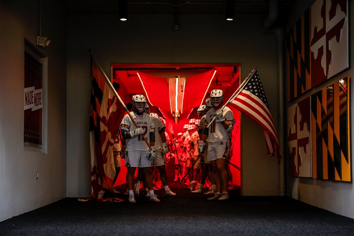 TerpsMLax's tweet image. Cue the flag 🔴⚪️🔵 

Happy Flag Day!

#BeTheBest