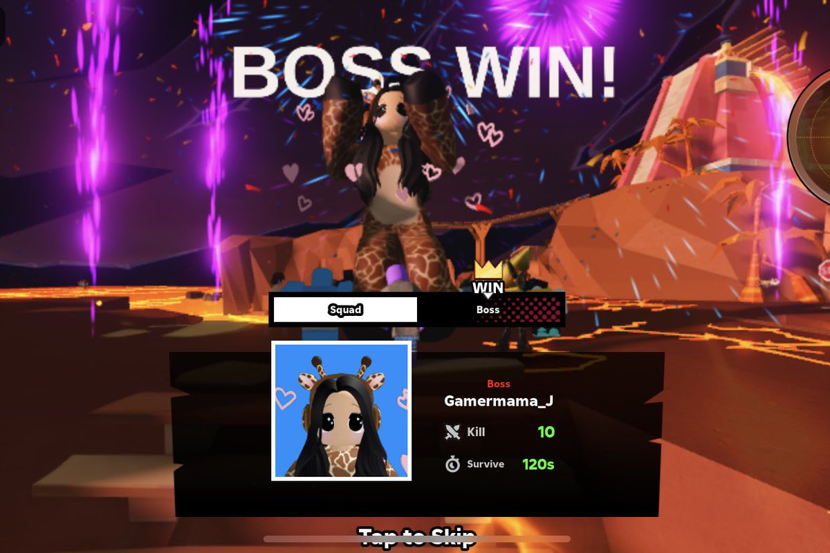 Gamermama_J's tweet photo. Woot woot!! For the WIN!! 👑@braveturtlesinc Rift Hunters is definitely a favorite of mine! 💜 #gamer #roblox #rifthunters #games #gaming https://t.co/z6BKuDIlSm