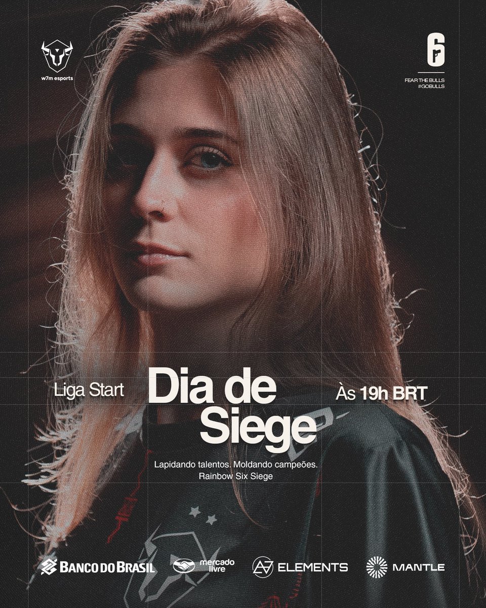 Hoje é dia de ir atrás da classificação da Liga Start 🫡

⏰ 19h00
🆚 <a href="/ElevateGG/">ELEVATE</a> Ac
📺 twitch.tv/rainbow6br

#GoBulls🤘