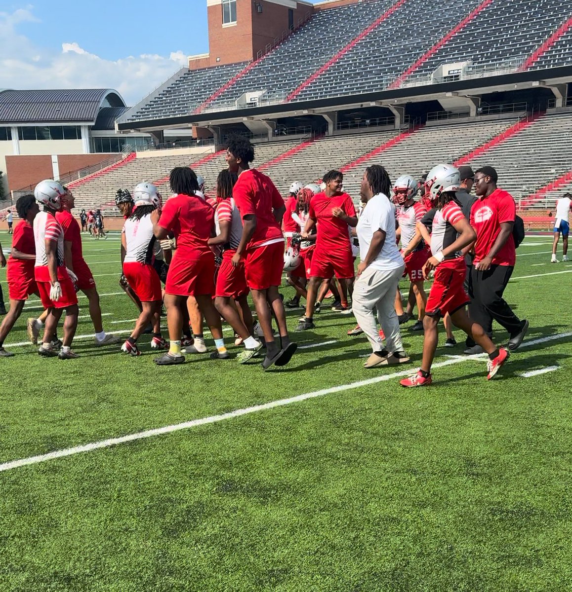 South Pointe Football (@footballsphs) on Twitter photo Your Stallions Defeat Peach Tree Ridge High (GA) on a last second TD to advance to the championship game of the “King Of The Mountain 7 on 7”! Whoop Whoop Whoop Whoop! <a href="/LibertyFootball/">Liberty Football</a> <a href="/RockHillSchools/">Rock Hill Schools</a> <a href="/Coach_JDuncan/">Jimmy Duncan, CAA</a> Your Stallions Defeat Peach Tree Ridge High (GA) on a last second TD to advance to the championship game of the “King Of The Mountain 7 on 7”! Whoop Whoop Whoop Whoop! <a href="/LibertyFootball/">Liberty Football</a> <a href="/RockHillSchools/">Rock Hill Schools</a> <a href="/Coach_JDuncan/">Jimmy Duncan, CAA</a>