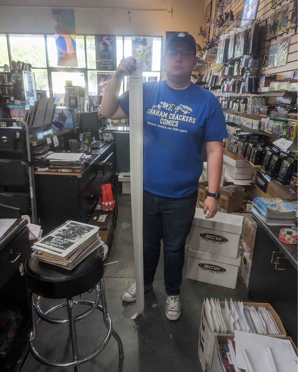 GCComics's tweet image. Think you can beat 6' of back issue sales this weekend for the Summer Sale?

#comics4sale #ComicsKingdom #comicbookstore #comicbooks #comicbookshop #comiccollection #ChicagoIL #comiccollectors #ComicBookArt #chicagoland #comics #comicstyle #comicbooks #SummerSale2024