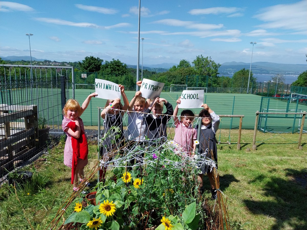 MsBrownGP47's tweet photo. The @KSBScotland Pocket Garden showcase is now open for viewing. Our Whinhill PS  gaelic class 1-3  @WhinhillPS @MrsSharpGP1_3 designed a garden &amp; won the chance to make it for the showcase. They did all the work themselves &amp; had loads of fun too. We are so proud of them. https://t.co/jyptg6Rygy