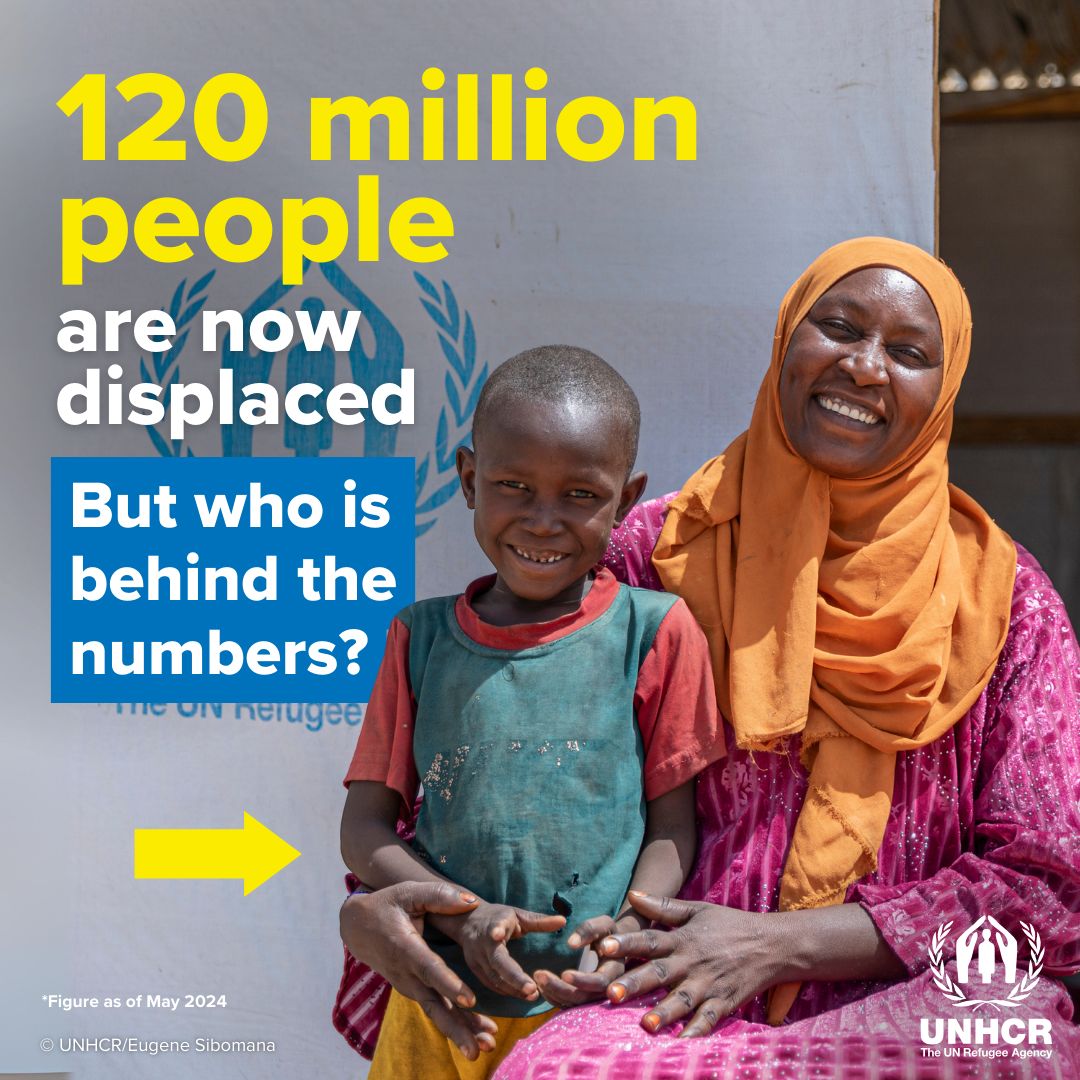 malik_sajjad's tweet photo. Displacement has doubled in the last decade - 120 million people are now displaced.

43.4 million #refugees and others have fled across international borders
--
6.9 million #asylumseekers 
--
68.3 million #internallydisplaced p

Read more - https://t.co/7Qmj1YHDPi https://t.co/936IVGpeAL
