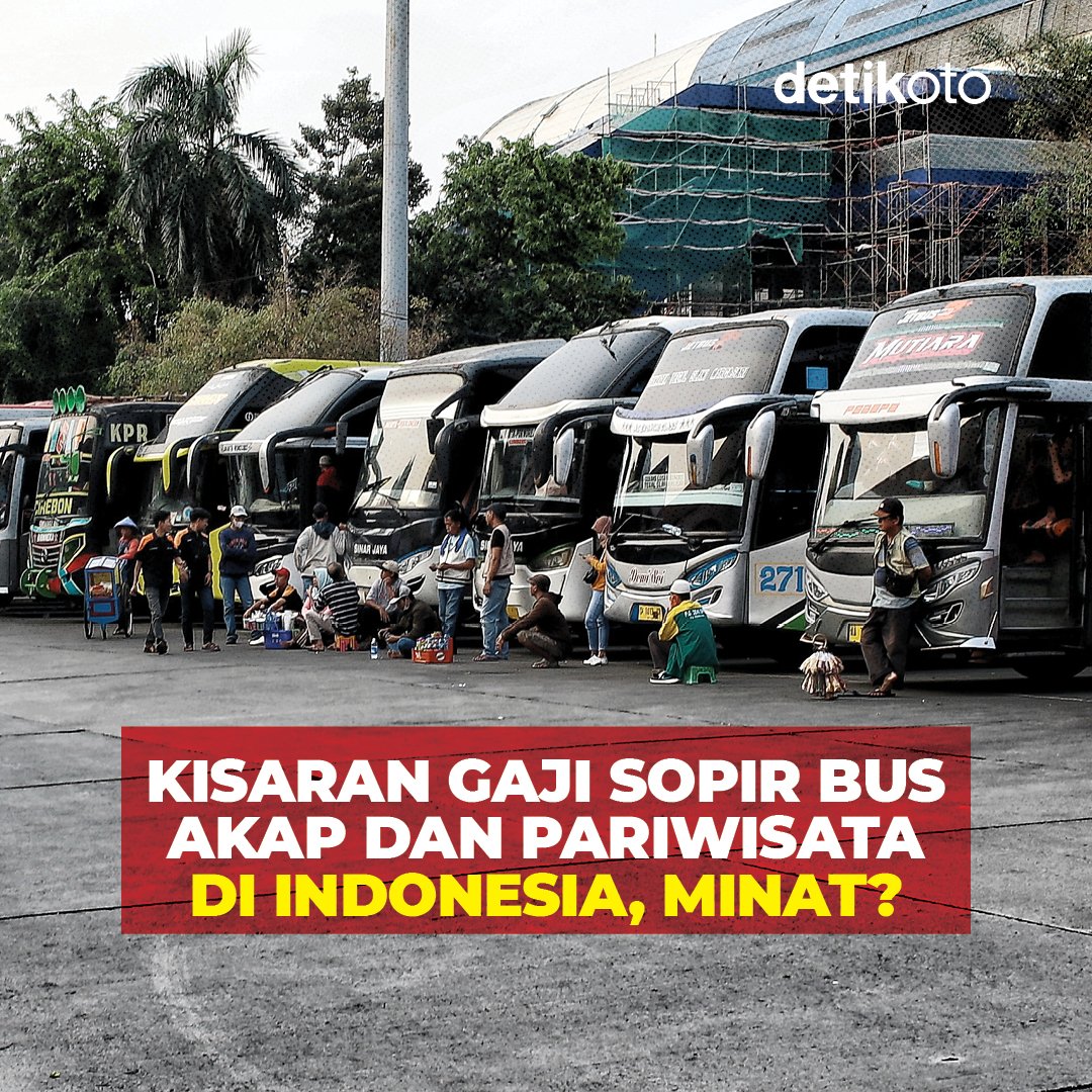 detikoto's tweet photo. Menjadi sopir bus AKAP maupun bus pariwisata tentu banyak tantangannya.๐ช
Dengan berbagai macam tantangan, berapa gaji sopir bus AKAP dan bus pariwisata?
>> https://t.co/8OB4XUFxVY
#detikoto #otomotif #sopirbus #busakap #buspariwisata https://t.co/i4GCc3Fa4Z