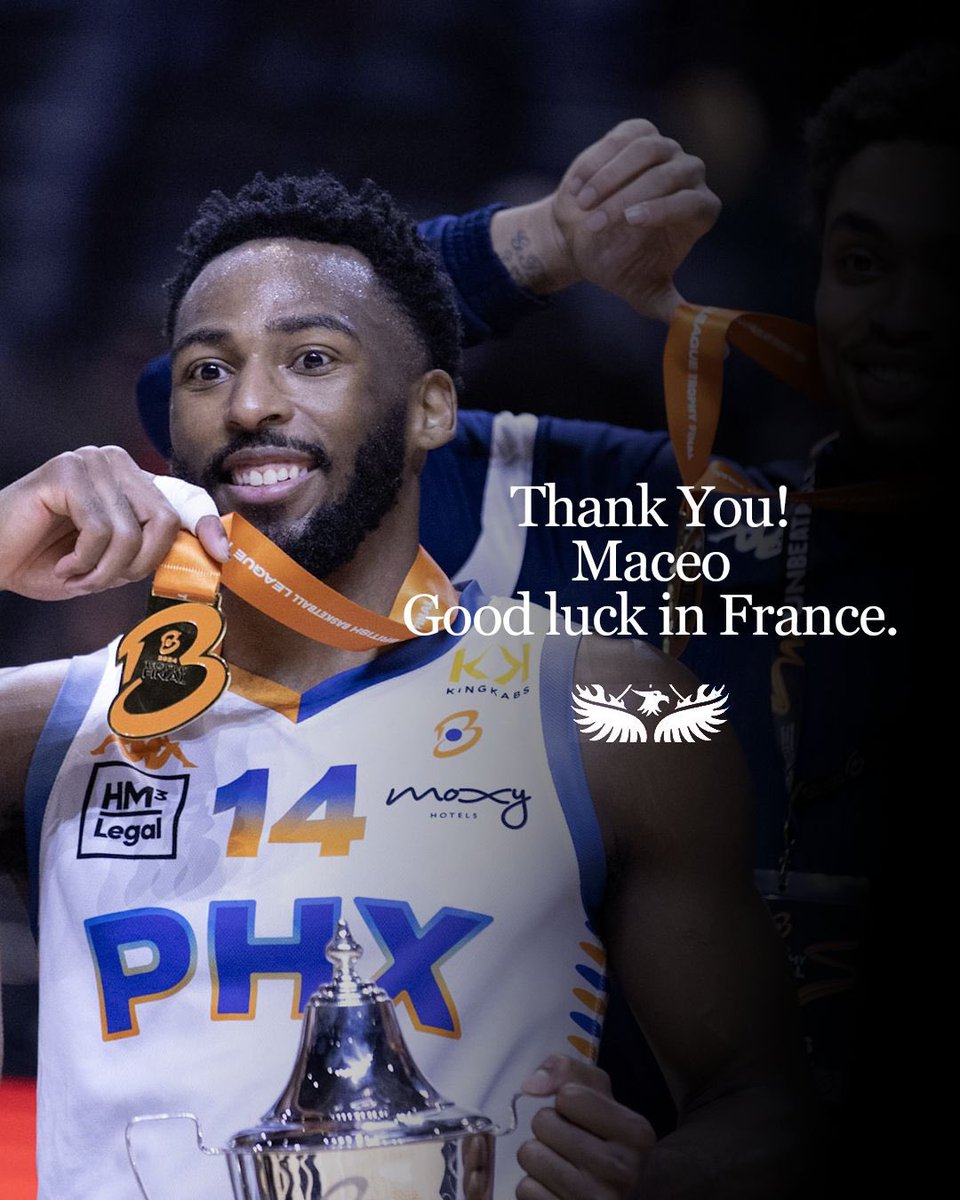 Cheshire Phoenix (@cheshirenix) on Twitter photo Thank you for everything the past 2 years <a href="/MaceoJack33/">Maceo Jack</a>, a class act on and off the court 👏 🇫🇷 Thank you for everything the past 2 years <a href="/MaceoJack33/">Maceo Jack</a>, a class act on and off the court 👏 🇫🇷