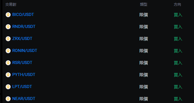 我们正在疯狂的购入山寨币种！
#BTC 换山寨的绝佳机会！
这是绝佳布局的时机！
性价比极高！
#RNDR #LPT #PYTH #NEAR #BICO #RSR