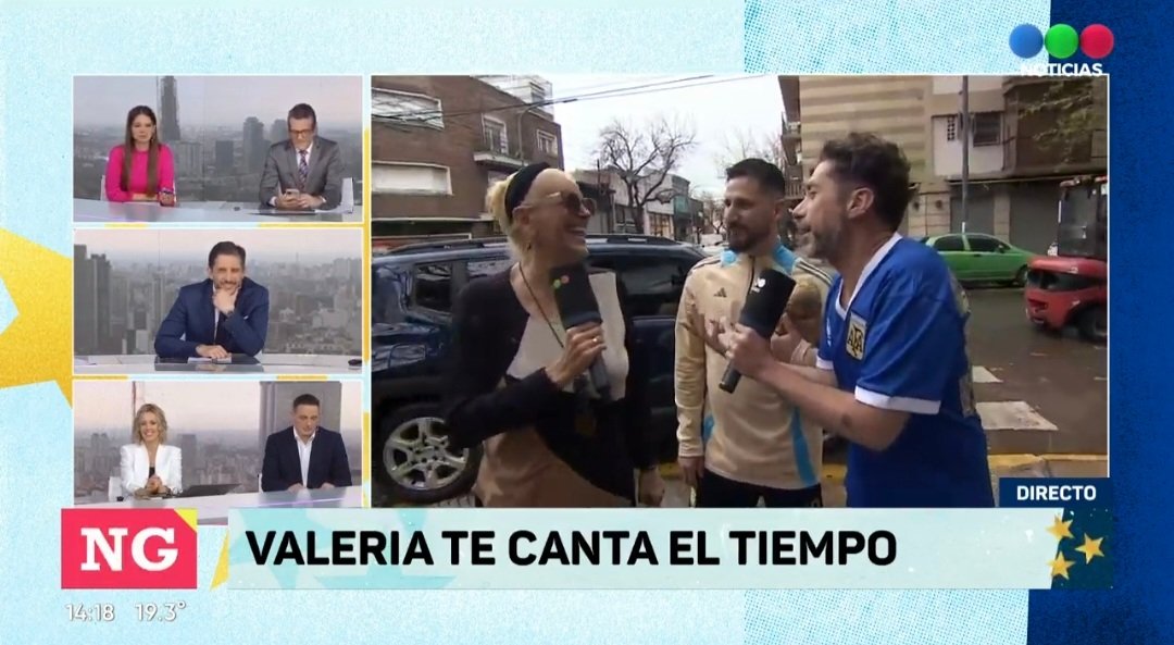 Gracias <a href="/germanpaoloski/">German Paoloski</a> <a href="/telefenoticias/">Telefe Noticias</a> <a href="/telefe/">telefe</a> y equipazo. 
<a href="/valerialynch/">Valeria Lynch</a> 8 de noviembre <a href="/teatrogranrex/">Teatro Gran Rex</a> entradas en venta a través de <a href="/tuentrada/">TuEntrada.com</a>